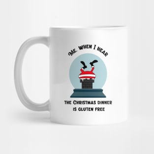 Gluten free Christmas dinner Mug